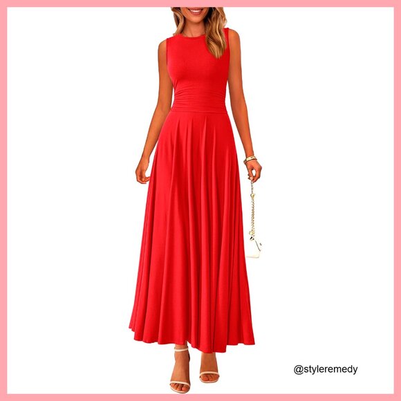 Sleeveless Maxi Dress Stretch Tank A-Line Flowy Long Casual Spring - www.stlouis.ac.tz Sleeveless Maxi Dress Stretch Tank A-Line Flowy Long Casual Spring - www.stlouis.ac.tz